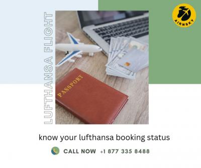 Do you want to know your Lufthansa booking status? - Other Other