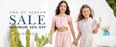Girls' Flat 50% Off Sale at AND India | Buy Trendy Apparel & Save - Delhi Clothing