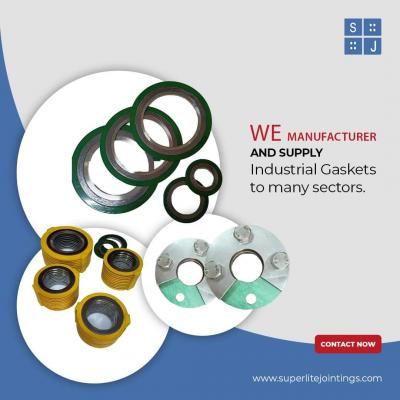 Superlite jointings- Leading manufacturer of spiral wound gaskets - Delhi Industrial Machineries