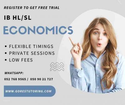 Private tutor IB Economics HL SL Dubai - Dubai Tutoring, Lessons