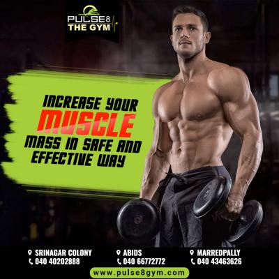 Best Gym And Fitness Center In Hyderabad | Pulse8 Gym Center - Hyderabad Health, Personal Trainer