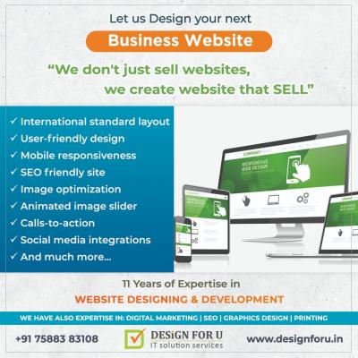 Trusted Website Development Services in Pune - Design For U