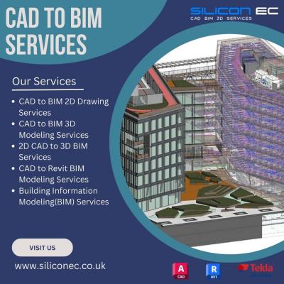 Best CAD to BIM Services in Swindon, UK at a very low cost - London Other