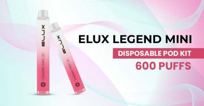 Elux Legend Mini 600 Puffs Disposable Vape Pod in the UK - Scotland Other