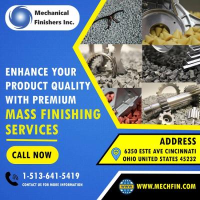 Enhance Your Product Quality with Premium Mass Finishing Service - Other Other