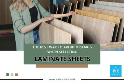 What are the factors to be considered while choosing laminate sheets?