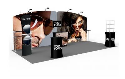 Tension Fabric Trade Show Display Seamless Elegance and Impact - San Francisco Other