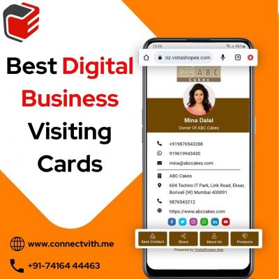 Digital Business Card in India - Start Creating Today at ConnectvithMe - Hyderabad Other