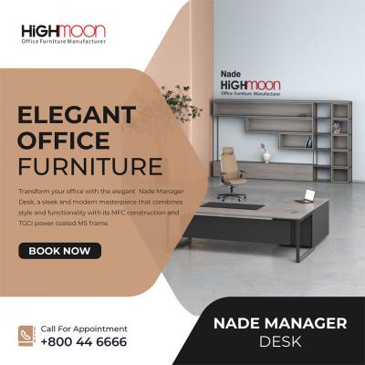 Elegant Office Furniture in Dubai - Highmoon Collection - Dubai Furniture