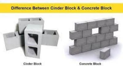 Difference Between Concrete Blocks & Cinder Blocks - Gurgaon Construction, labour