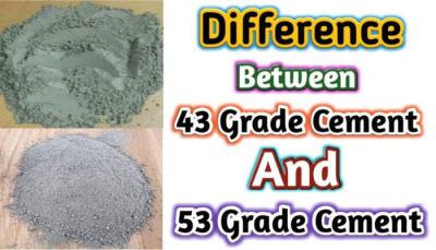 Grade 53 Cement Vs Grade 43 Cement. - Gurgaon Construction, labour