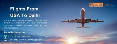 Flights From USA To Delhi