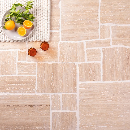Discover the Charm of Porto Bello Travertine Crazy Paving - Sydney Other
