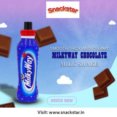 Buy online smooth thick and creamy Milky way chocolate milk shake - Gurgaon Other