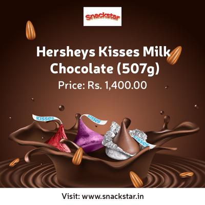 Buy Hershey Kisses milk chocolate 507g at SnackStar - Gurgaon Other