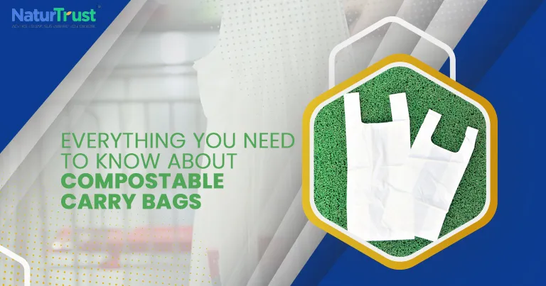Buy Biodegradable Carry Bags Online - Naturtrust - London Clothing