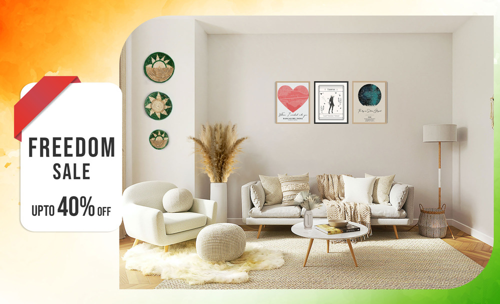 Get Up to 40% Off on Home Decor Items Online This Independence Freedom Sale! - Chandigarh Furniture
