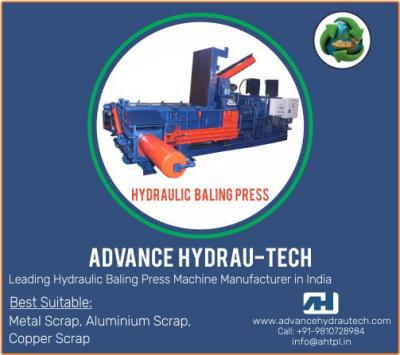 Hydraulic Baler Machine for Aluminium/MS/CRC/Turning/Iron Scrap Baling – High Density Baler - Delhi Other