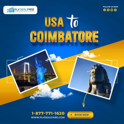 Book Affordable Flights To Coimbatore, India at Reasonable Rates - Other Other