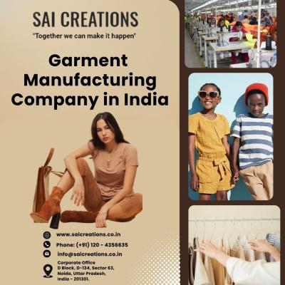 Garment Manufacturing Company in India
