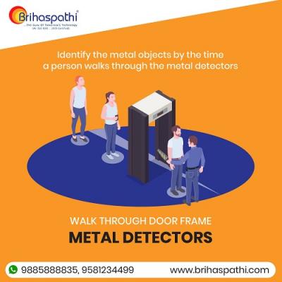 Get the Best Metal Detector Providers in Hyderabad for customized security setups