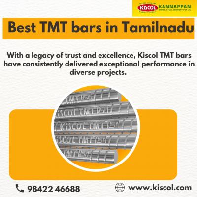 Best TMT bars in Tamil Nadu | Kiscol TMT - Coimbatore Industrial Machineries