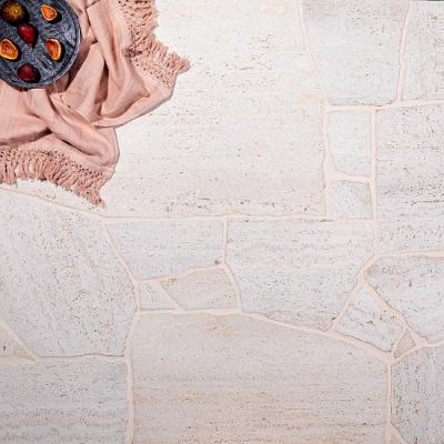 Romano Travertine Crazy Paving - The Perfect Way to Add a Touch of Luxury to Your Space