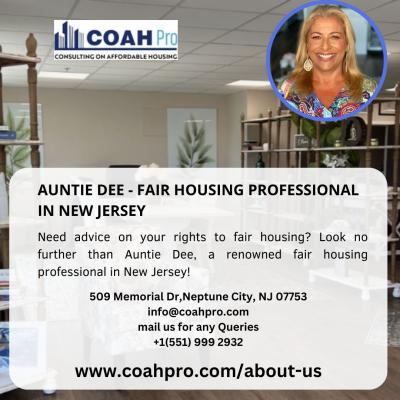 Auntie Dee - Fair Housing Professional in New Jersey - Other Hosting