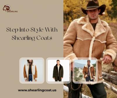 Step Into Style With Shearling Coats