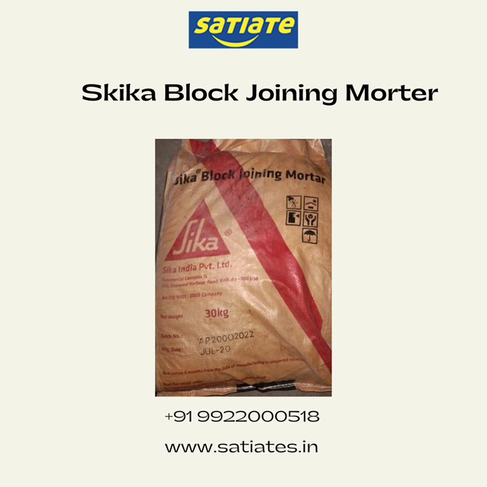 Strong Bond Mortar: Sika's Block Joining Solution 