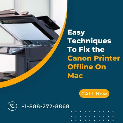 Easy Techniques To Fix The Canon Printer Offline On Mac Issue - Fort Worth Computer