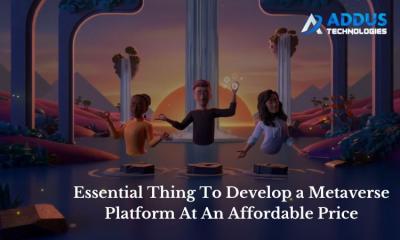 What is the essential thing to develop a metaverse platform at a reasonable cost?