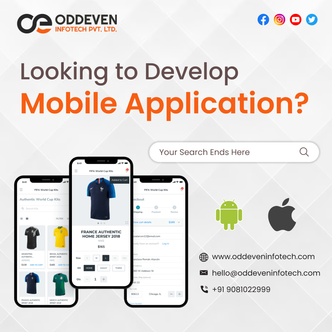 Oddeveninfotech: The Best Android App Development Company for Your Business - Ahmedabad Computer