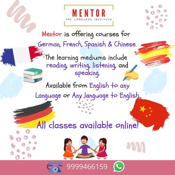 Learn Foreign language at Mentor Language Institute - Delhi Tutoring, Lessons