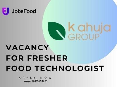 Food technology jobs for Freshers - Other Other