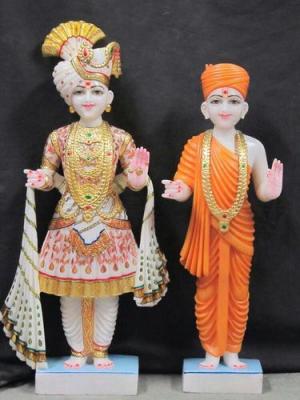 Do you want to find the best Swaminarayan Marble Moorti Manufacturers in Jaipur?  - Jaipur Art, Collectibles