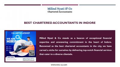 BEST CHARTERED ACCOUNTANTS IN INDORE - MILIND NYATI & CO - Indore Professional Services