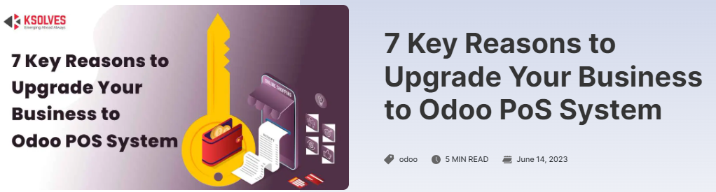 The Benefit Of Odoo 16 Point Of Sale For Your Business