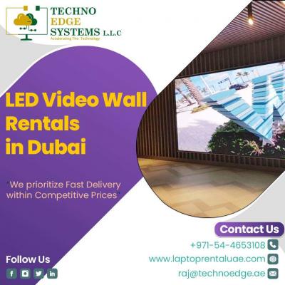 Why Choose Video Wall Rental in Dubai by Techno Edge Systems? - Dubai Computer