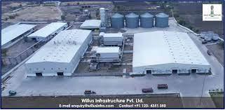 Leading industrial shed manufacturers in india-willus infra - Delhi Construction, labour