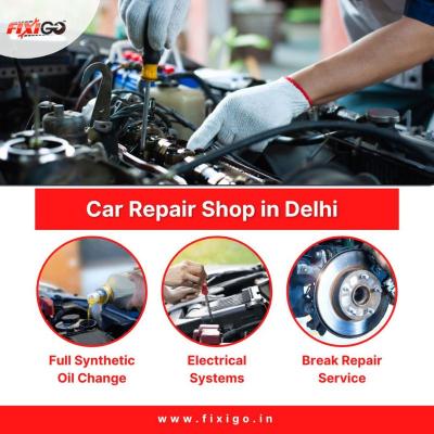 Car Repair Shop in Delhi | Fixigo