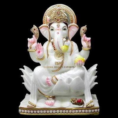 Unique Marble Ganesh Statues from Expert Artisans - Jaipur Other