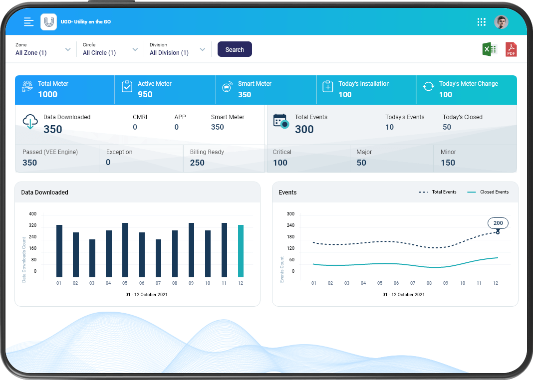 Meter Data Management System for Utilities