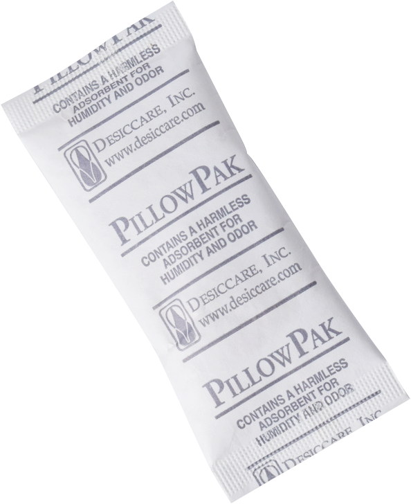 Silica Gel With Activated Carbon Pillow Pak - Vadodara Medical Instruments