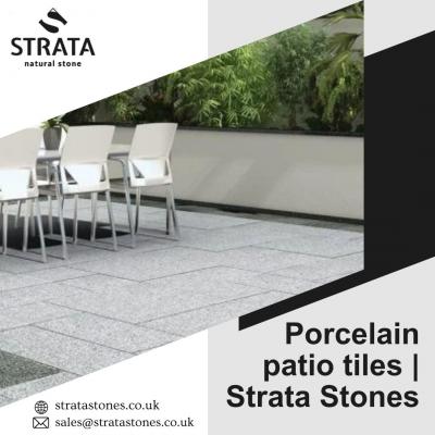 Porcelain patio tiles | Strata Stones
