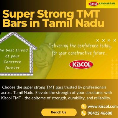 Super Strong TMT Bars in Tamil Nadu