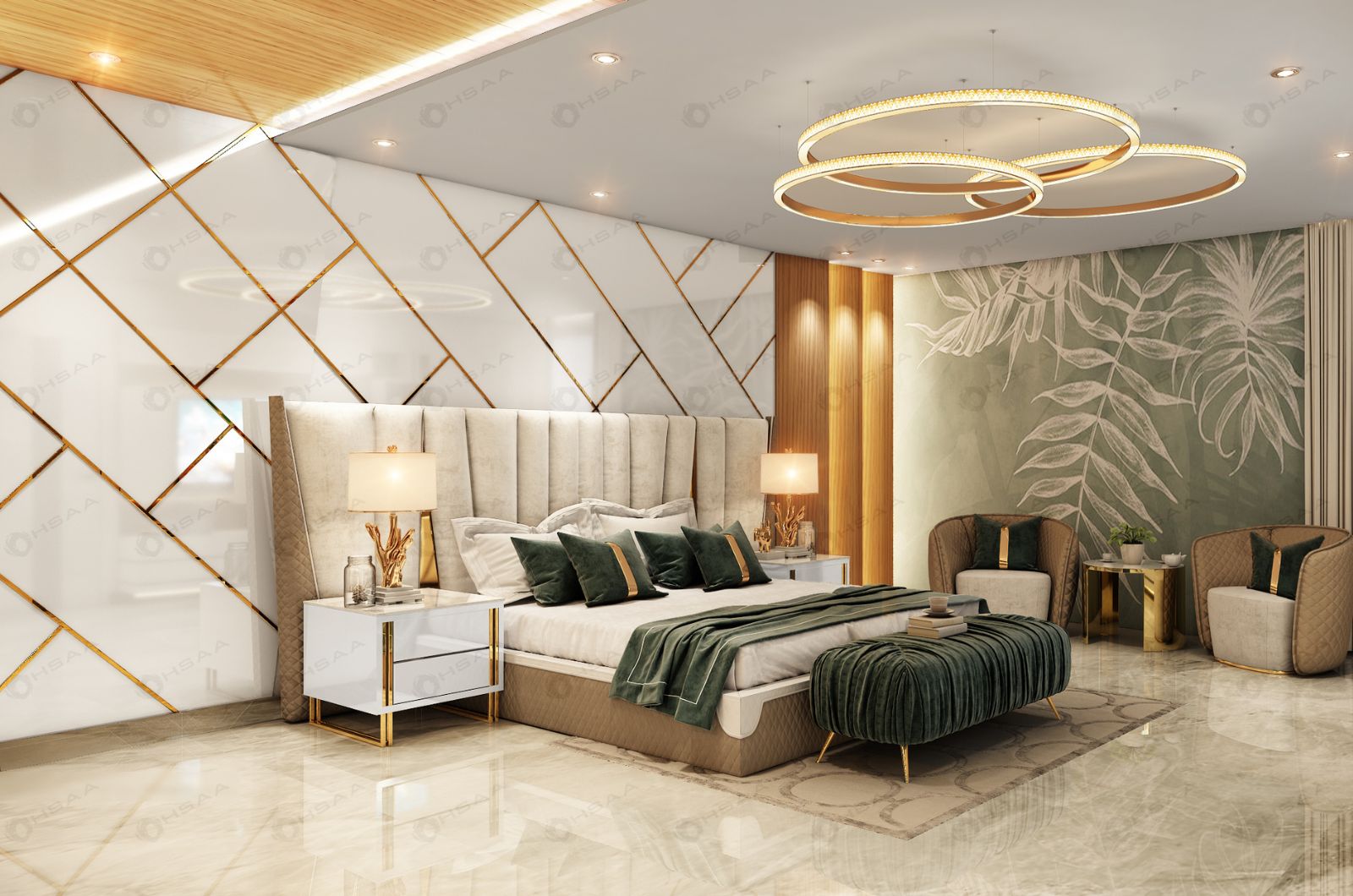 Luxury Bedroom Interior Design: 25 Inspiring Ideas - Delhi Interior Designing