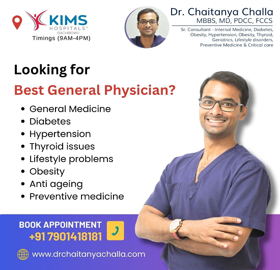 Best General Physician in Gachibowli