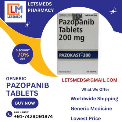 Buy Indian Pazopanib 200mg Tablets Online Cost Singapore Philippines USA - Bacolod Health, Personal Trainer