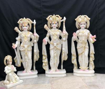 Discover the Divine Ram Darbar Marble Moorti Manufacturer in Jaipur - Jaipur Art, Collectibles